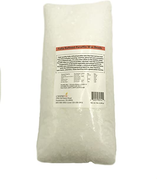 paraffin-beads 3lb. Fully Refined Wax Beads