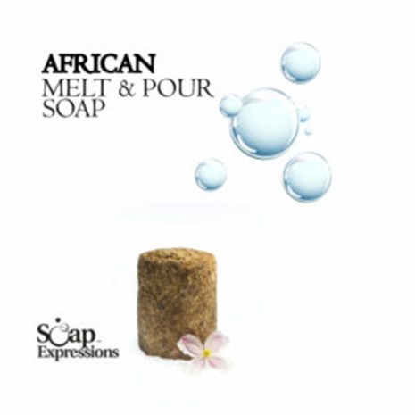 African Black Soap Block
