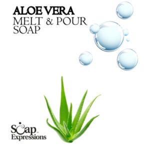 Aloe-Vera-Soap-300x300 Aloe Vera - Melt and Pour Soap Base