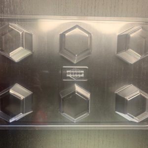 hexagon-mold-Final-300x300 Tray Mold - Hexagon (Polycarbonate)